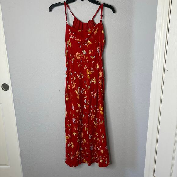 NWT REFORMATION ‘Camira Floral Empire Waist Dress Slipdress - Picture 4 of 8